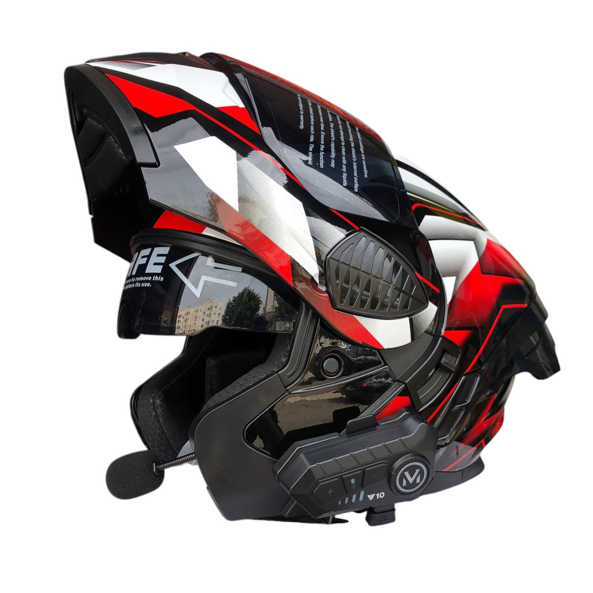 Casque Bluetooth de Moto stéréo Musique Appel écouteur