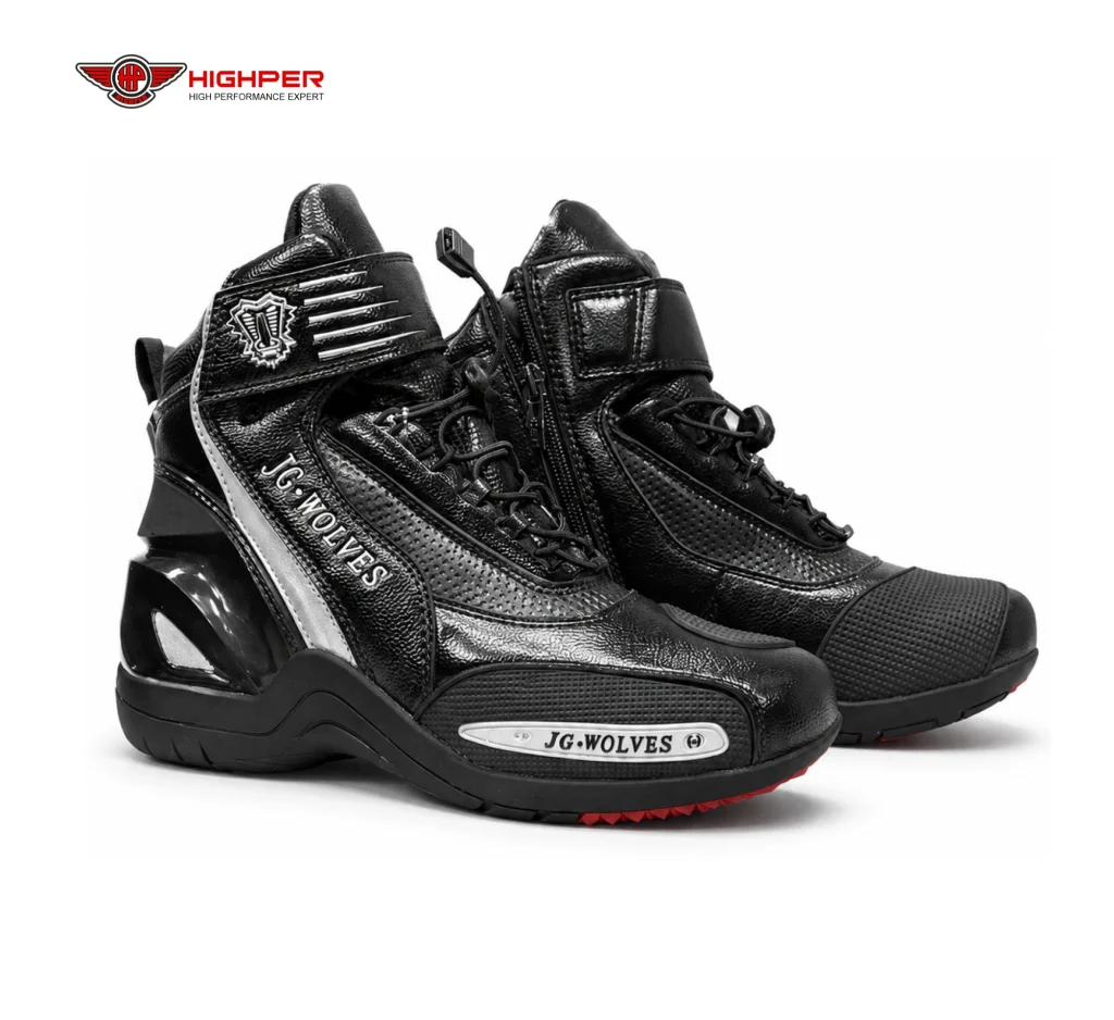 Bottes Moto JG WOLVES Sport noir 2
