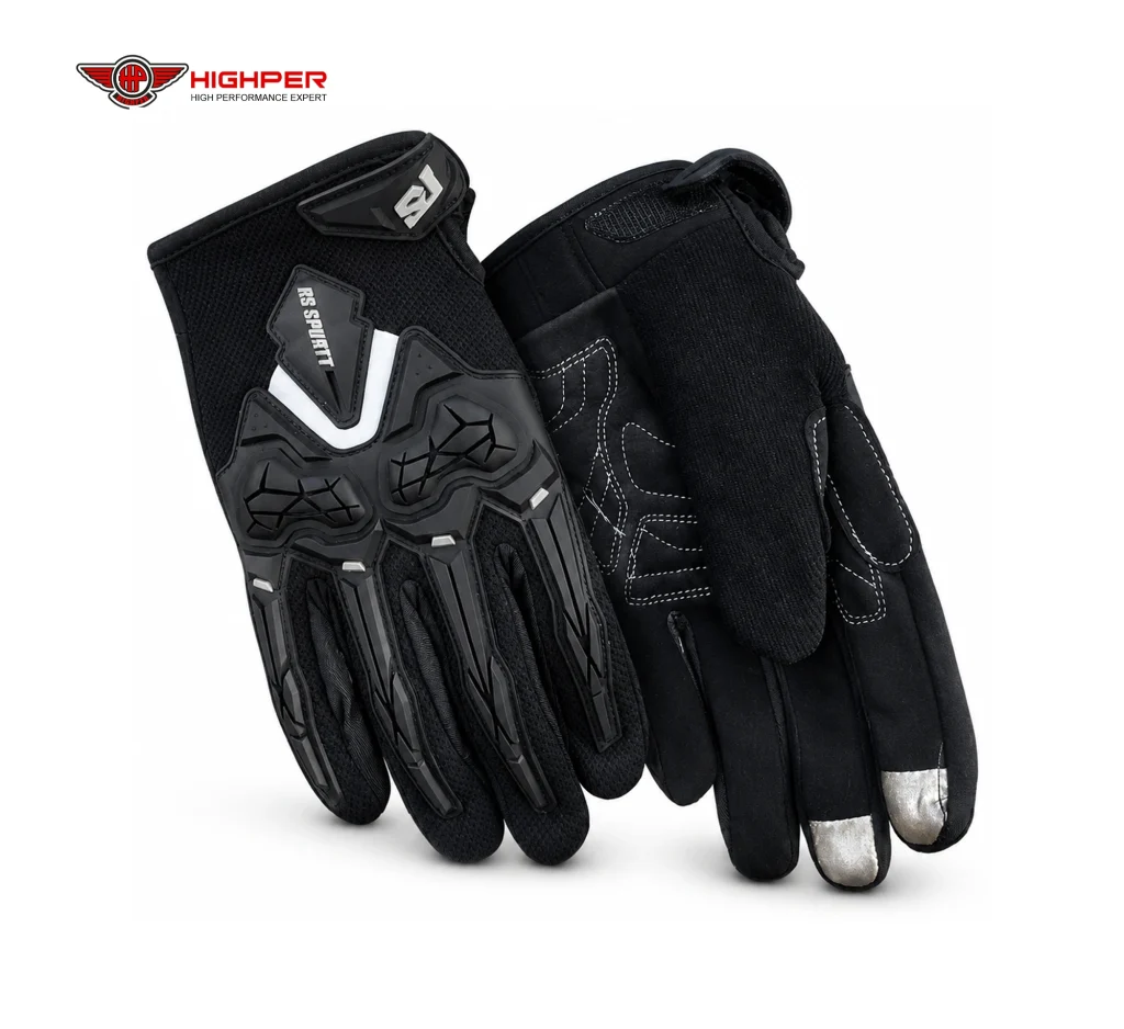 Gants moto RS SPURTT RS01 noir